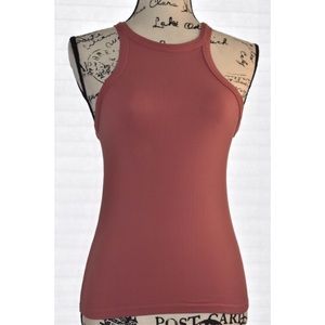 Pink sports tank top